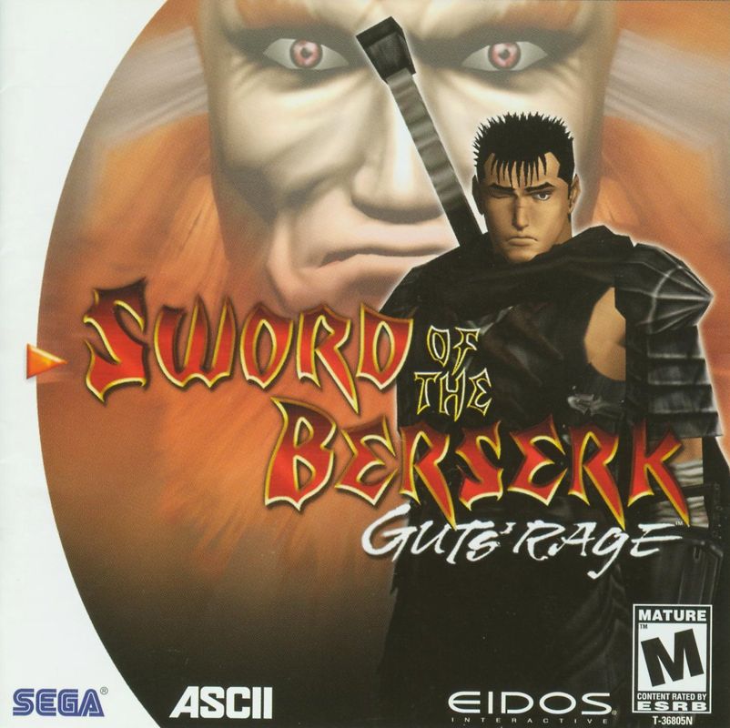 Sword of the Berserk: Guts' Rage box art for Sega Dreamcast